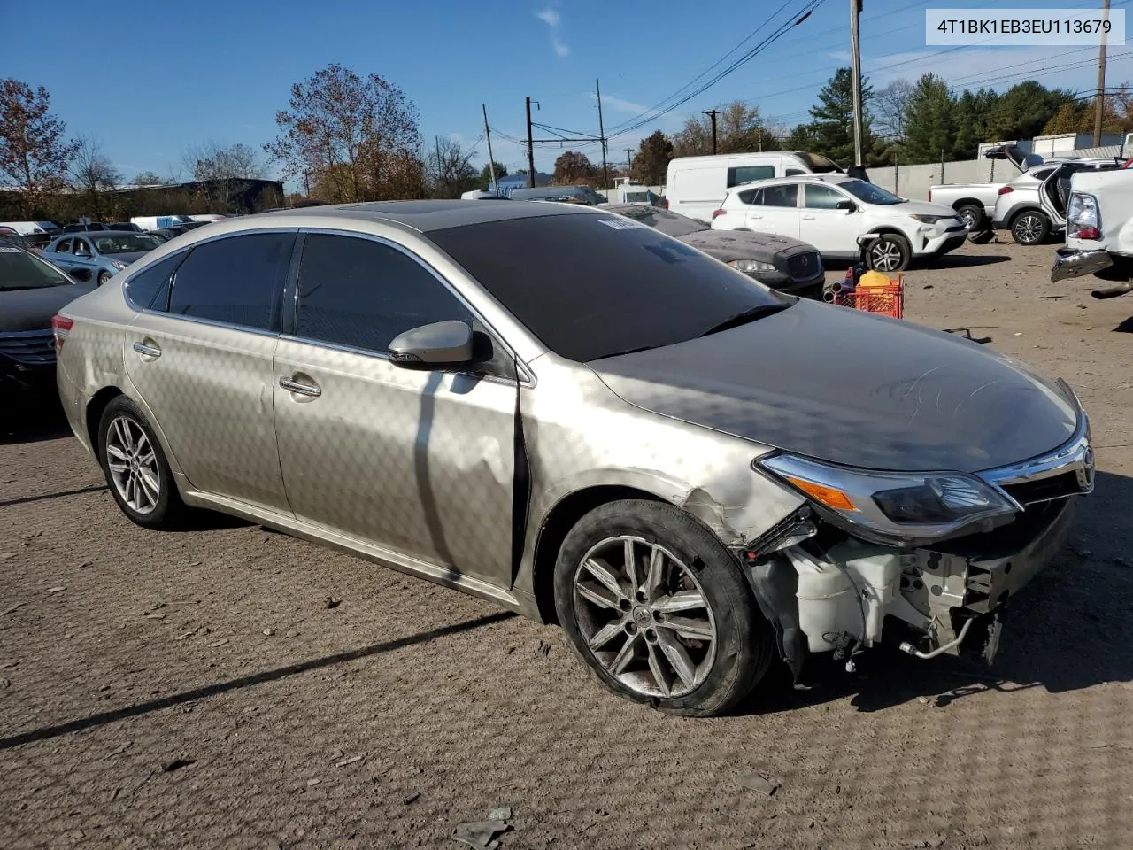 2014 Toyota Avalon Base VIN: 4T1BK1EB3EU113679 Lot: 77384294