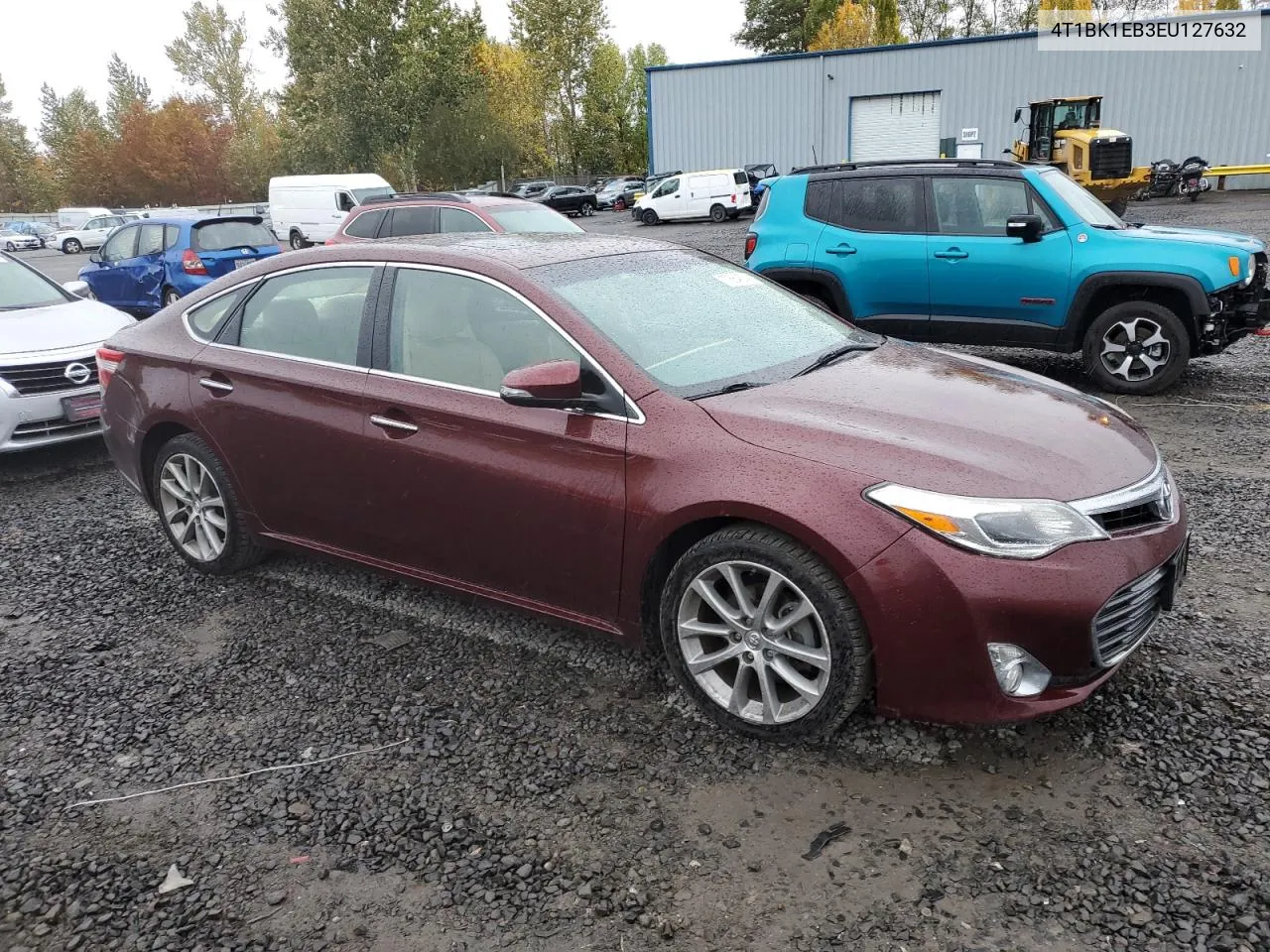 2014 Toyota Avalon Base VIN: 4T1BK1EB3EU127632 Lot: 77664674