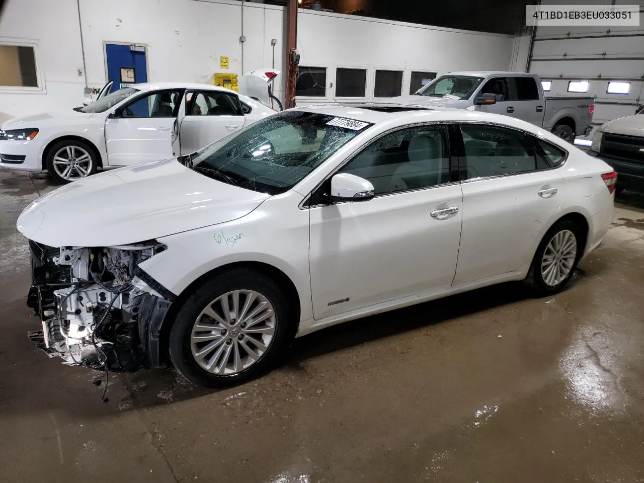 2014 Toyota Avalon Hybrid VIN: 4T1BD1EB3EU033051 Lot: 77779884