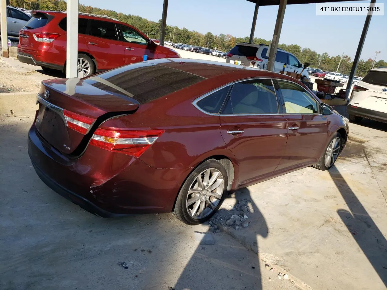 4T1BK1EB0EU119035 2014 Toyota Avalon Base