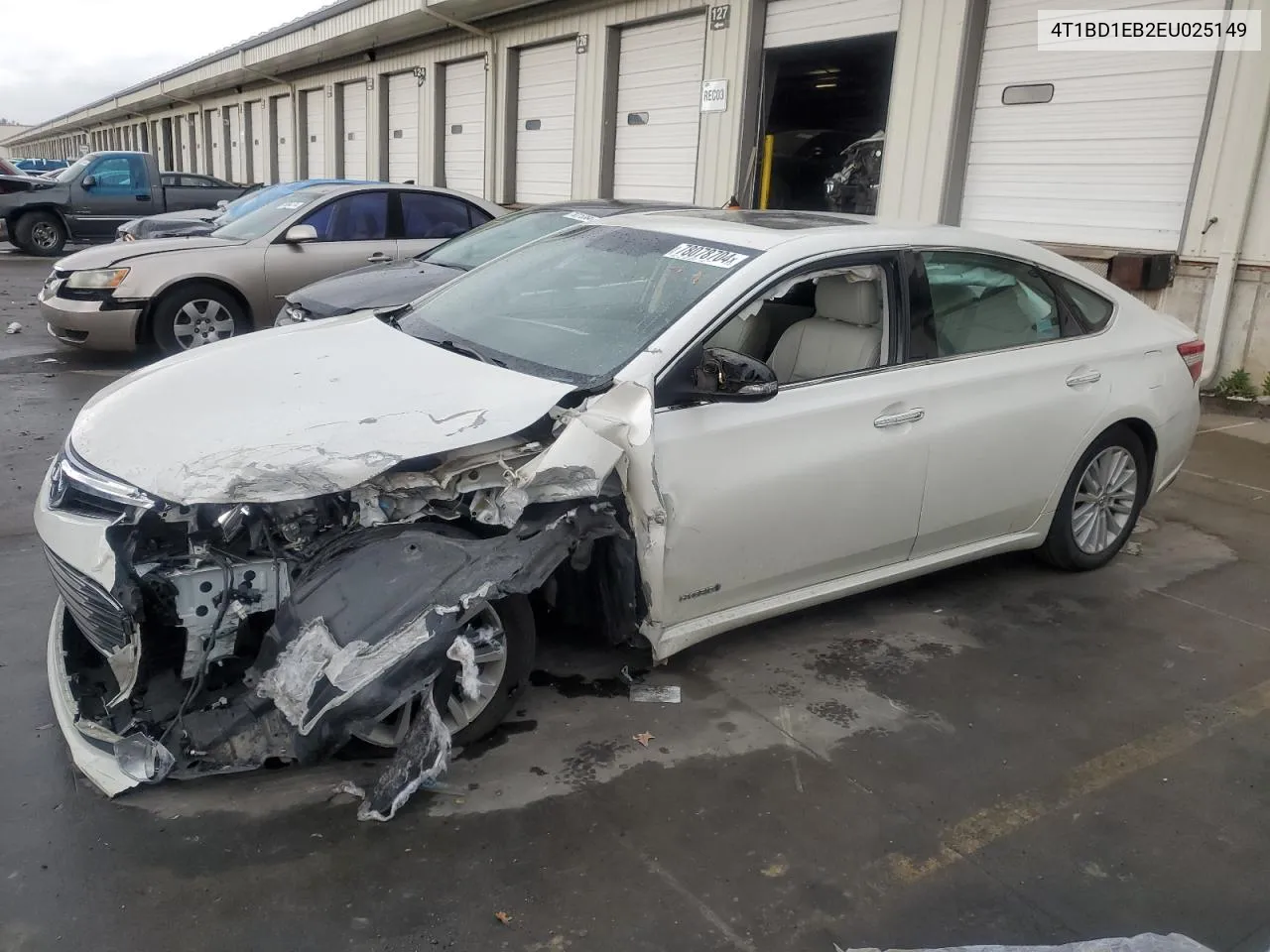 2014 Toyota Avalon Hybrid VIN: 4T1BD1EB2EU025149 Lot: 78078704