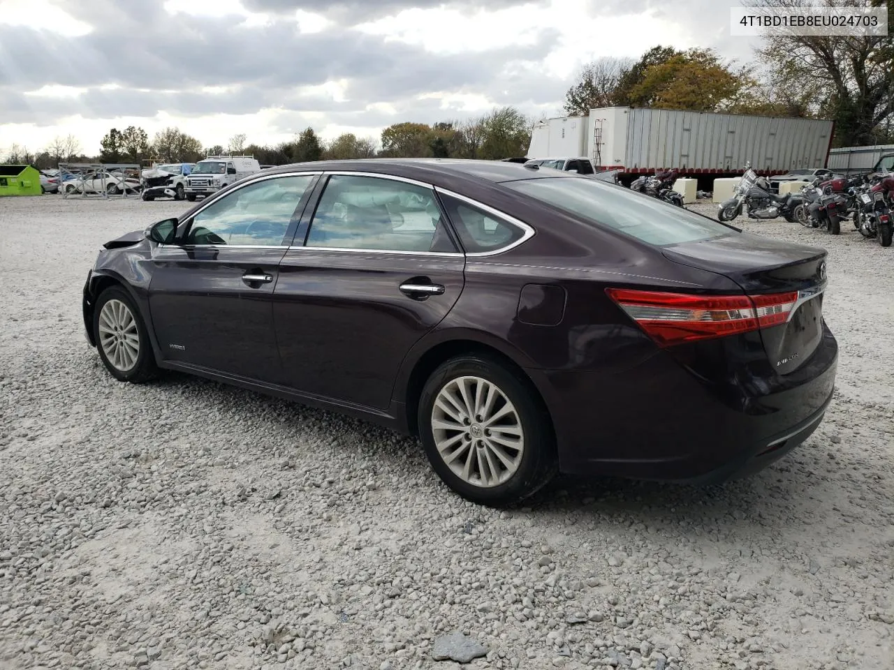 2014 Toyota Avalon Hybrid VIN: 4T1BD1EB8EU024703 Lot: 78445374