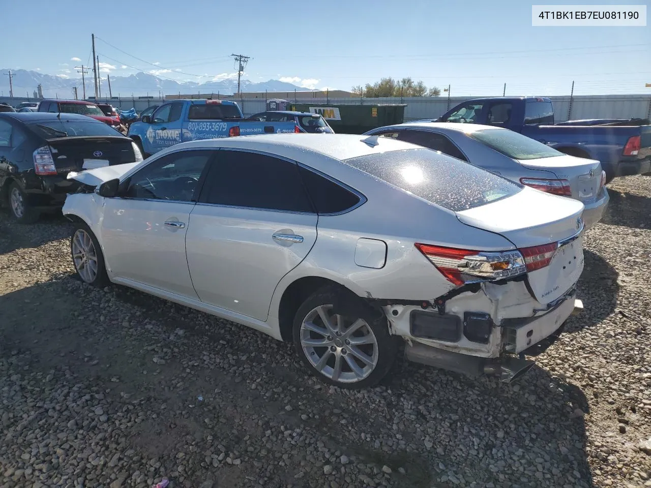 4T1BK1EB7EU081190 2014 Toyota Avalon Base