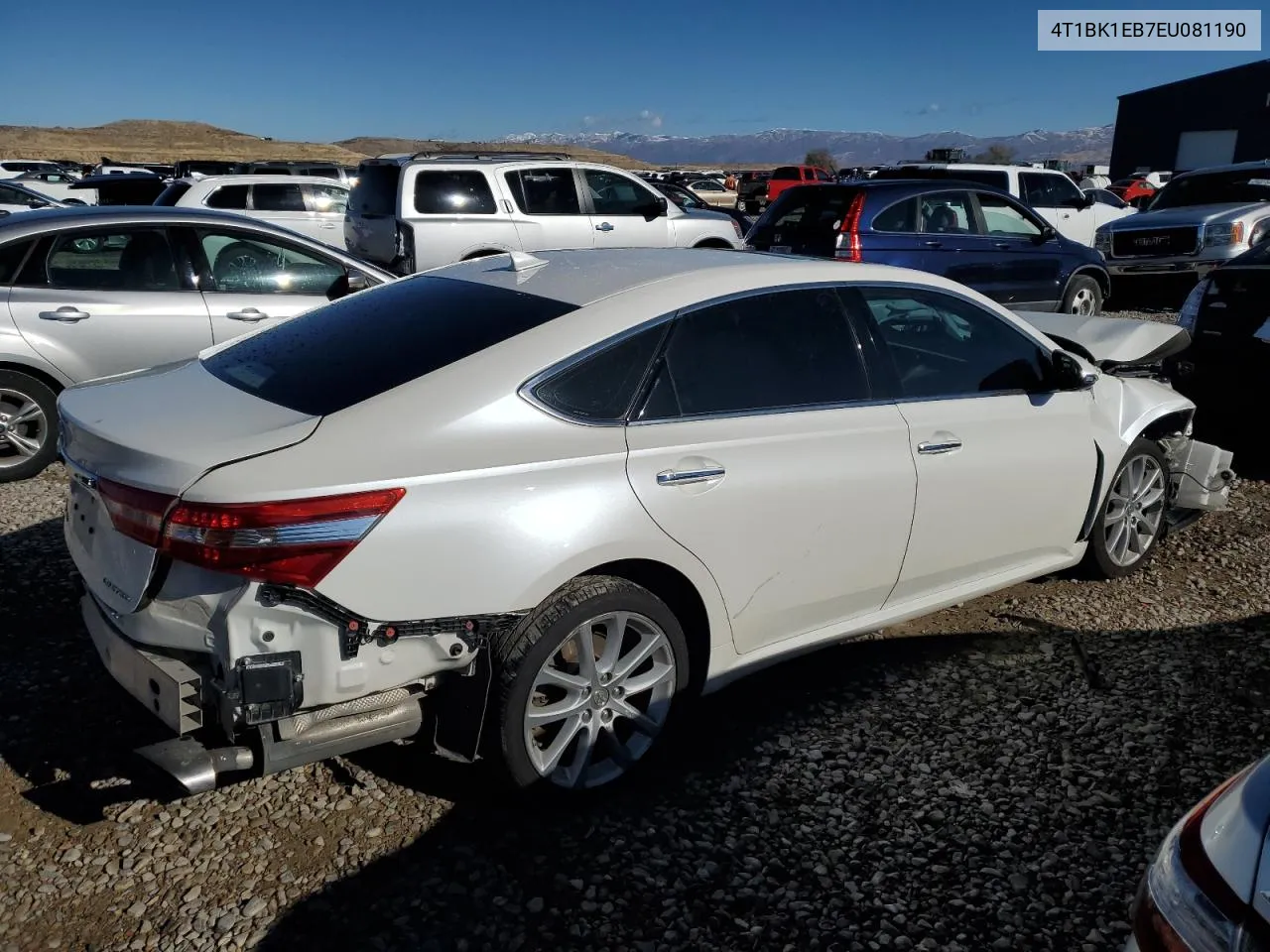 4T1BK1EB7EU081190 2014 Toyota Avalon Base