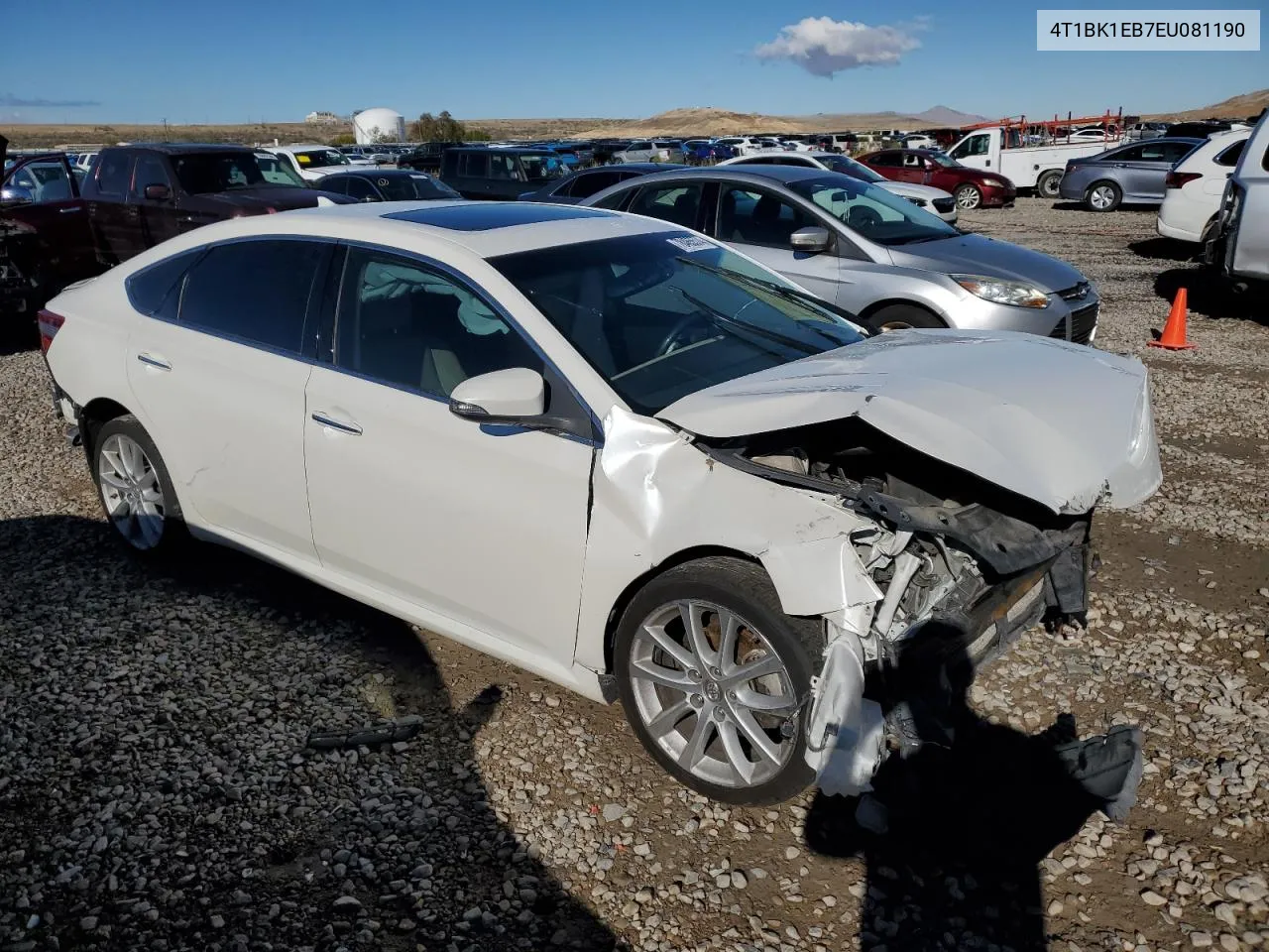 4T1BK1EB7EU081190 2014 Toyota Avalon Base