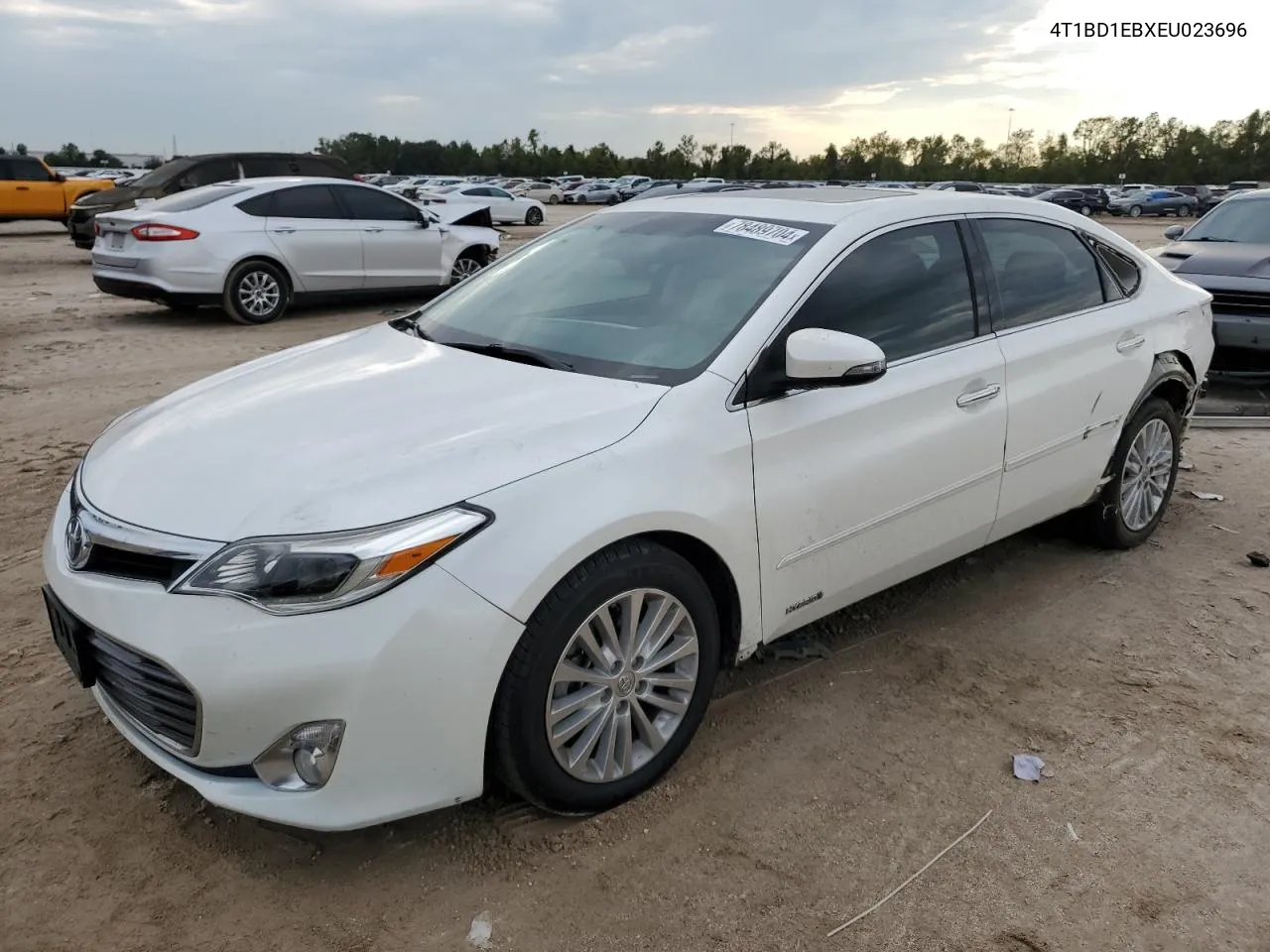 2014 Toyota Avalon Hybrid VIN: 4T1BD1EBXEU023696 Lot: 78489704