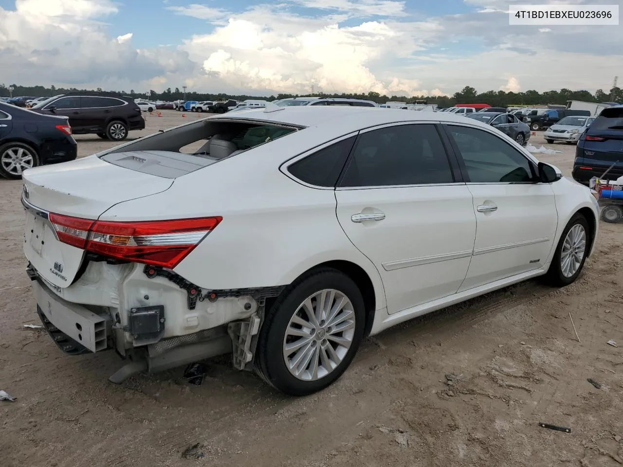 2014 Toyota Avalon Hybrid VIN: 4T1BD1EBXEU023696 Lot: 78489704