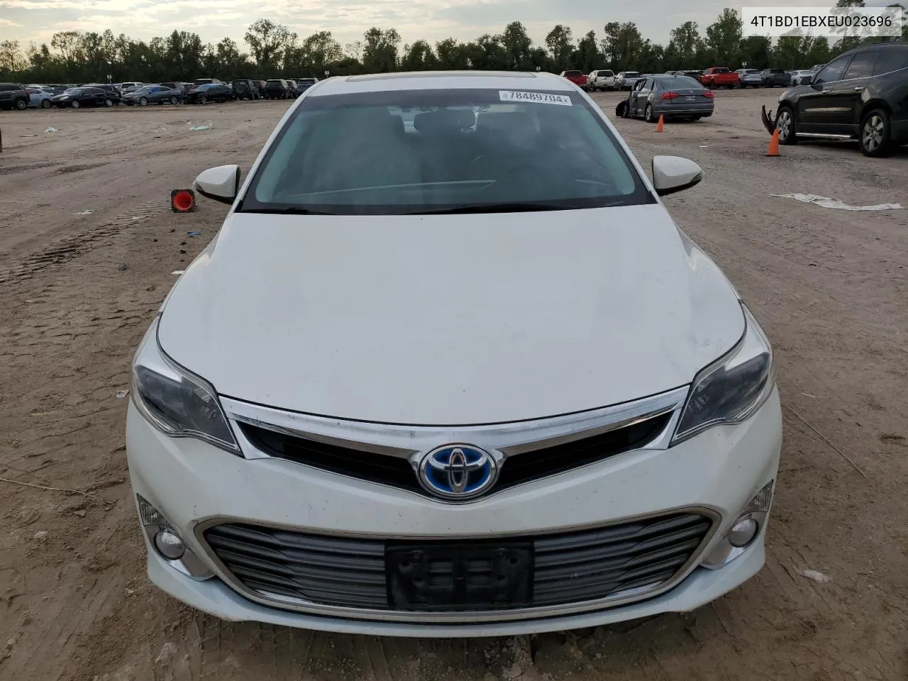 2014 Toyota Avalon Hybrid VIN: 4T1BD1EBXEU023696 Lot: 78489704