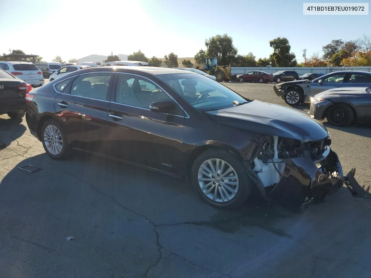 2014 Toyota Avalon Hybrid VIN: 4T1BD1EB7EU019072 Lot: 78956284