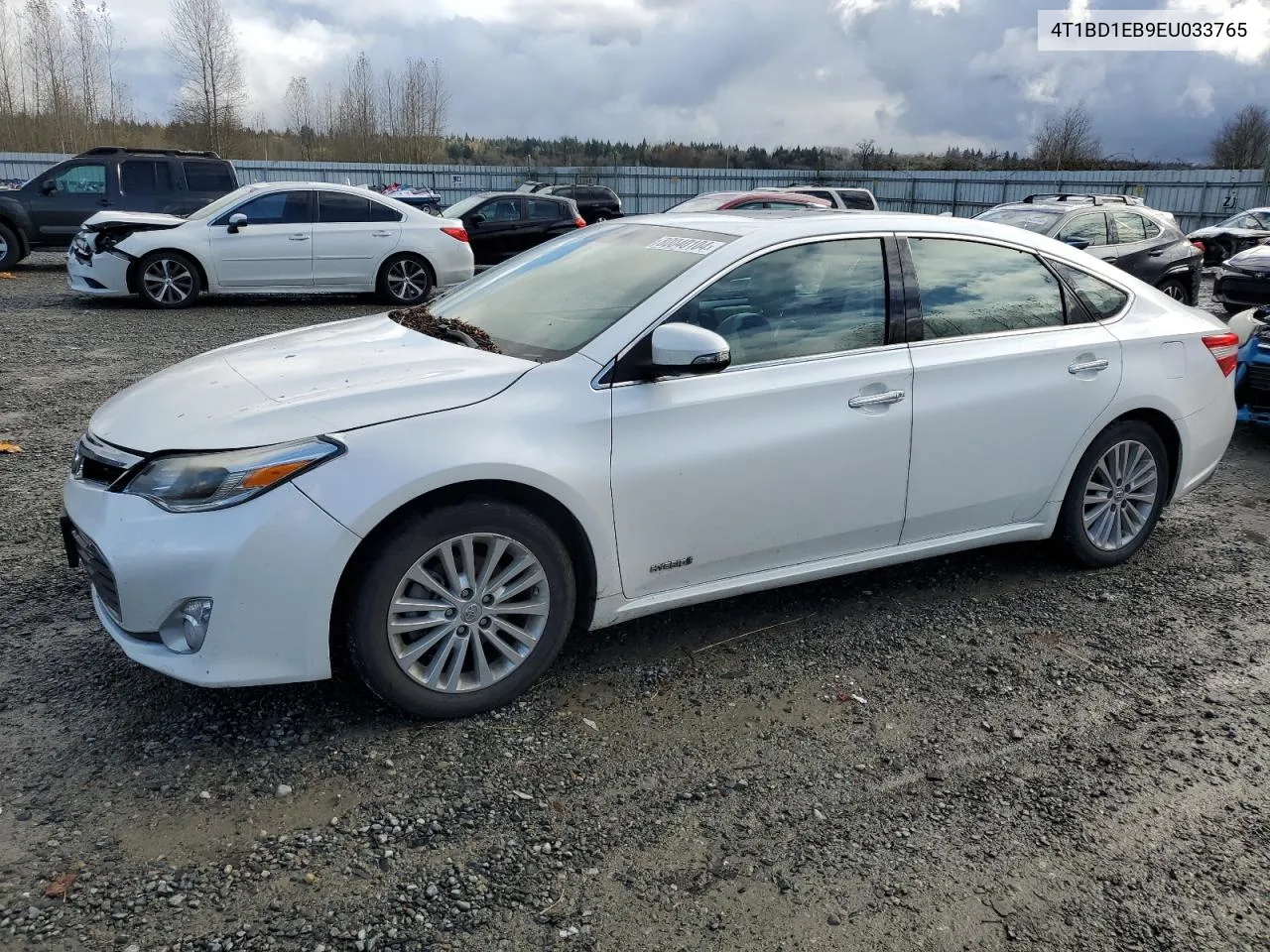 2014 Toyota Avalon Hybrid VIN: 4T1BD1EB9EU033765 Lot: 80040104