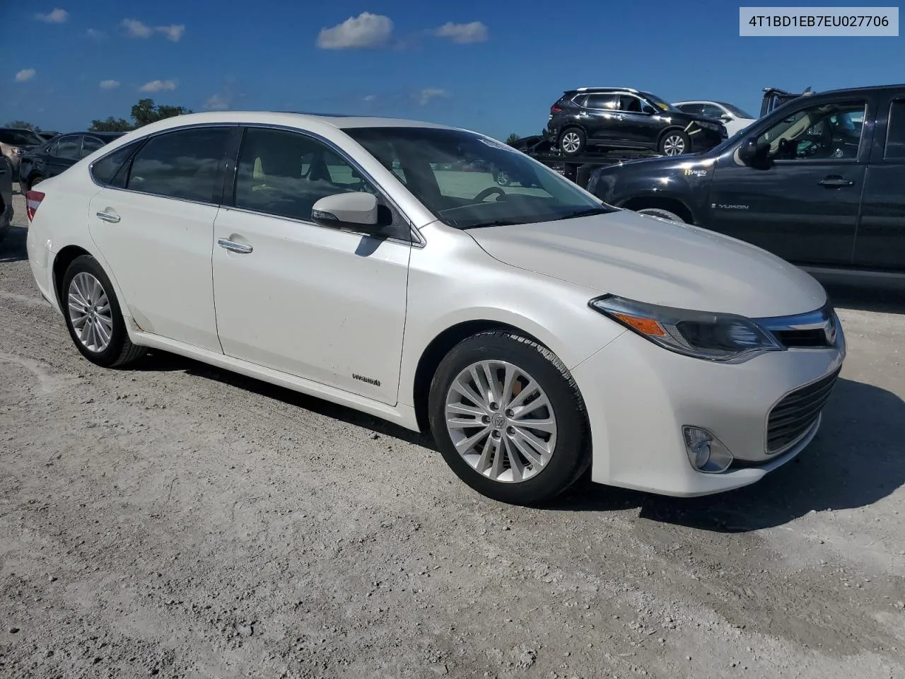 2014 Toyota Avalon Hybrid VIN: 4T1BD1EB7EU027706 Lot: 81087434