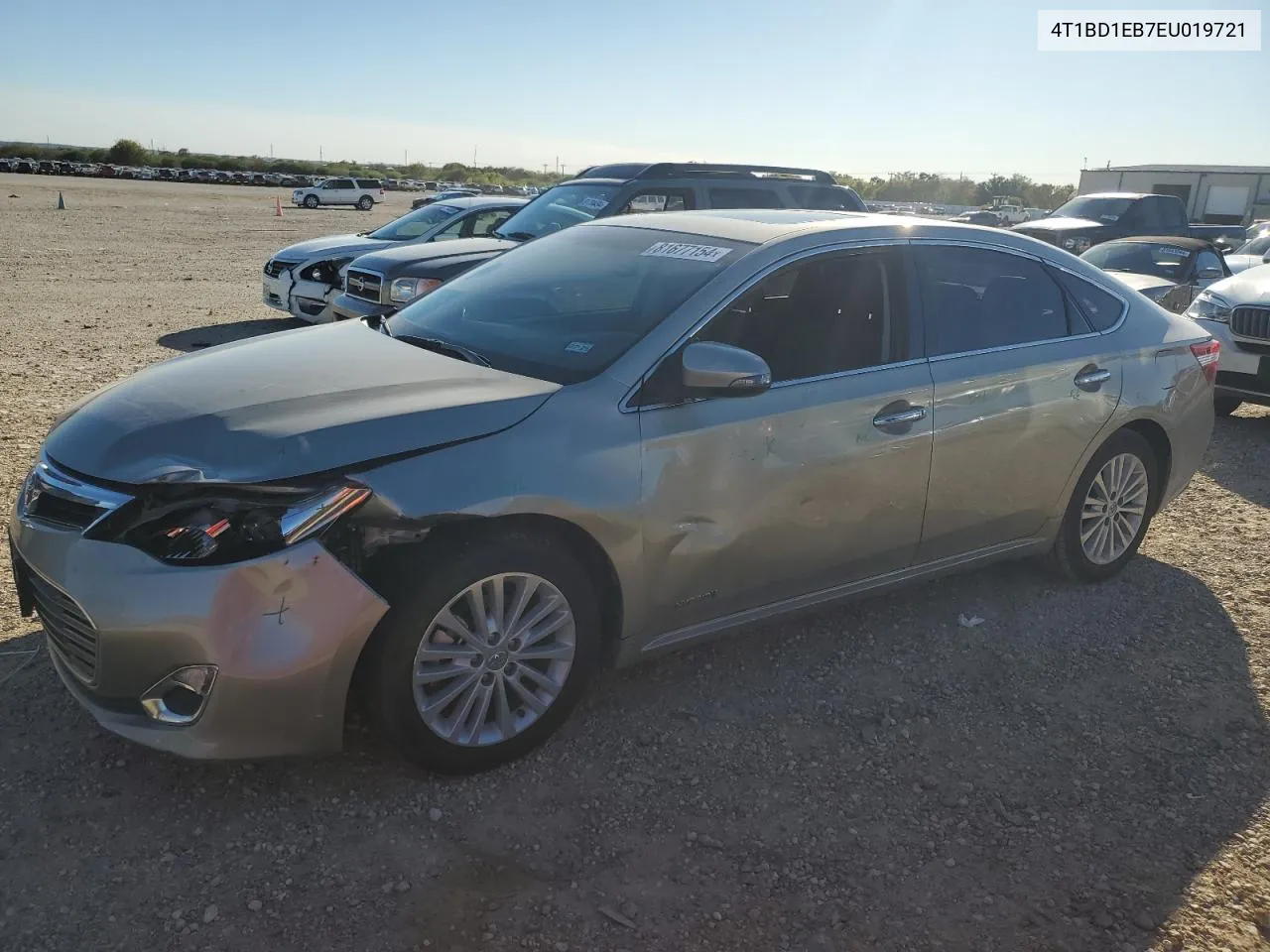 2014 Toyota Avalon Hybrid VIN: 4T1BD1EB7EU019721 Lot: 81677154