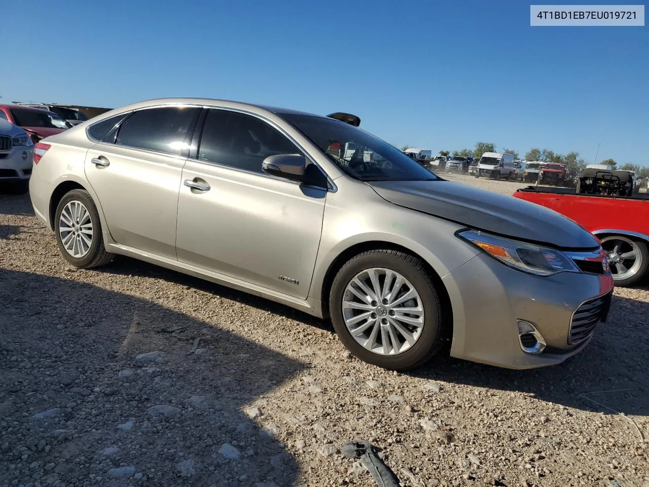 2014 Toyota Avalon Hybrid VIN: 4T1BD1EB7EU019721 Lot: 81677154