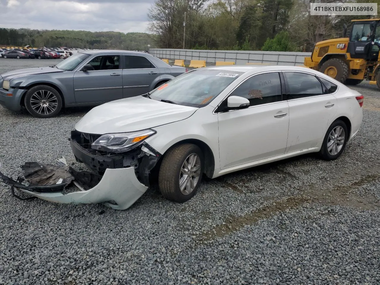 2015 Toyota Avalon Xle VIN: 4T1BK1EBXFU168986 Lot: 43567904