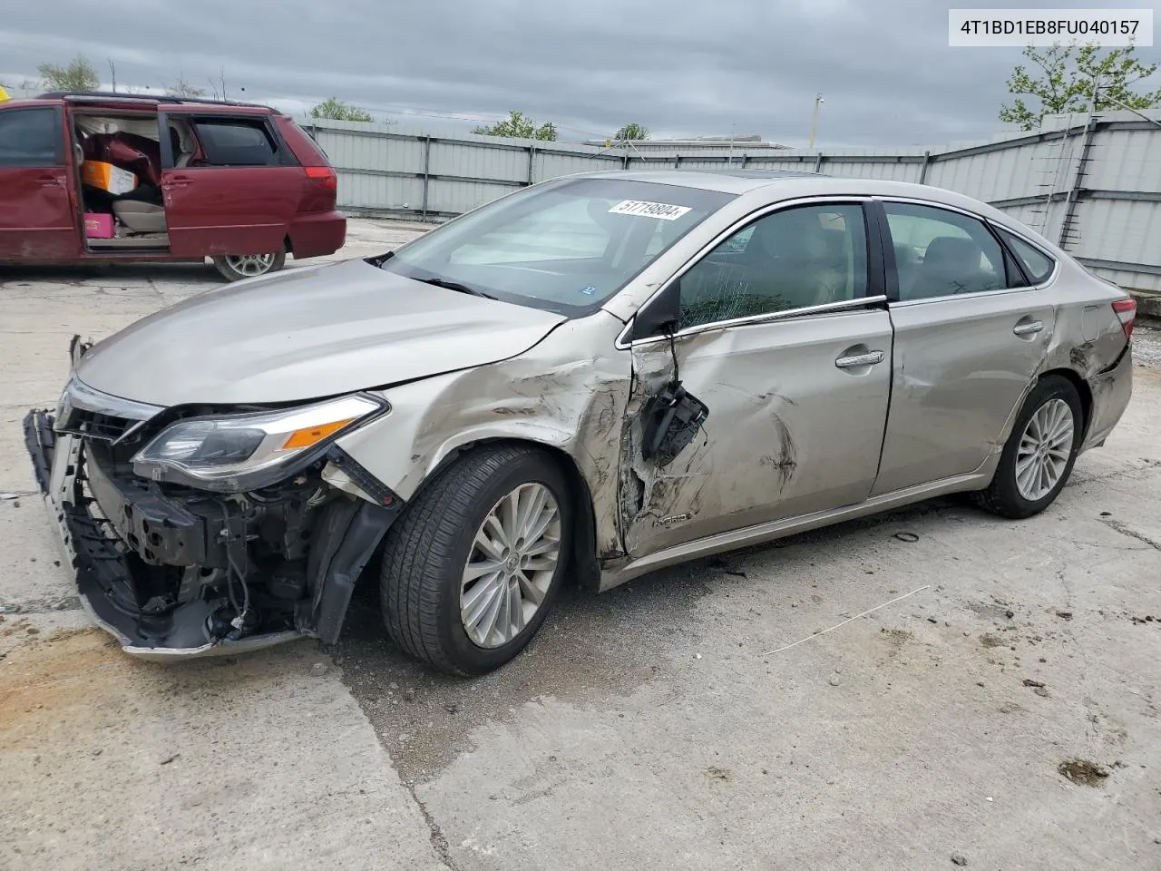 2015 Toyota Avalon Hybrid VIN: 4T1BD1EB8FU040157 Lot: 51719804