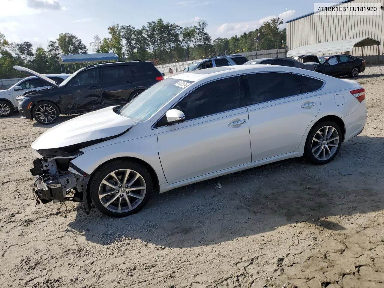 4T1BK1EB1FU181920 2015 Toyota Avalon Xle