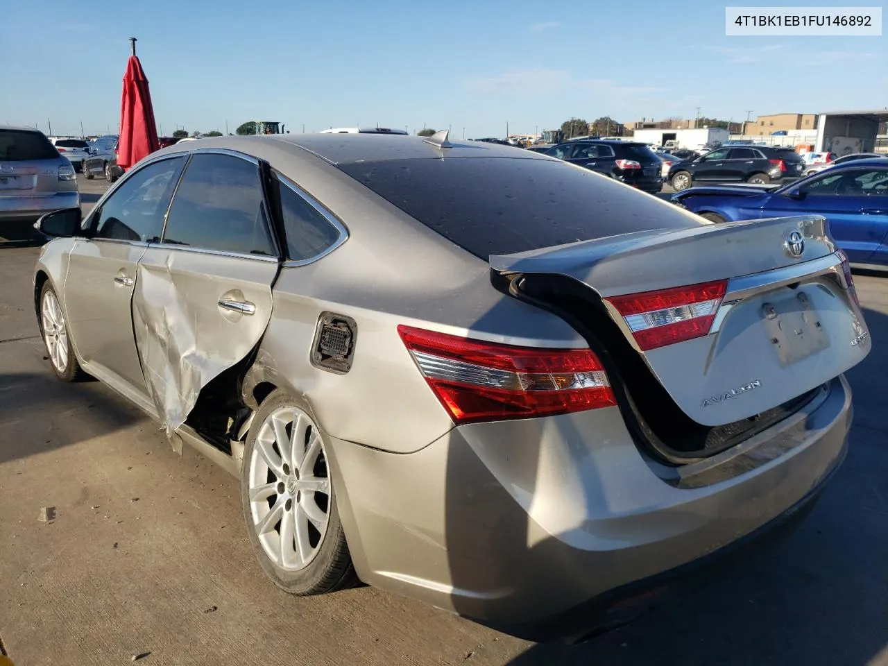 2015 Toyota Avalon Xle VIN: 4T1BK1EB1FU146892 Lot: 69120364