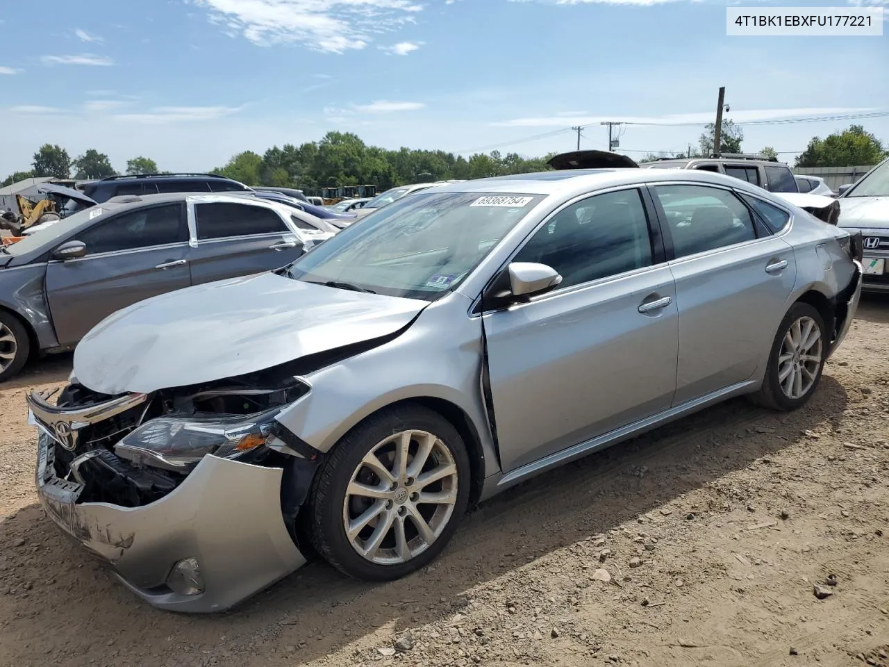 2015 Toyota Avalon Xle VIN: 4T1BK1EBXFU177221 Lot: 69368754