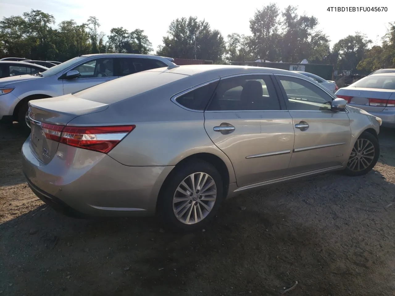 2015 Toyota Avalon Hybrid VIN: 4T1BD1EB1FU045670 Lot: 71190184