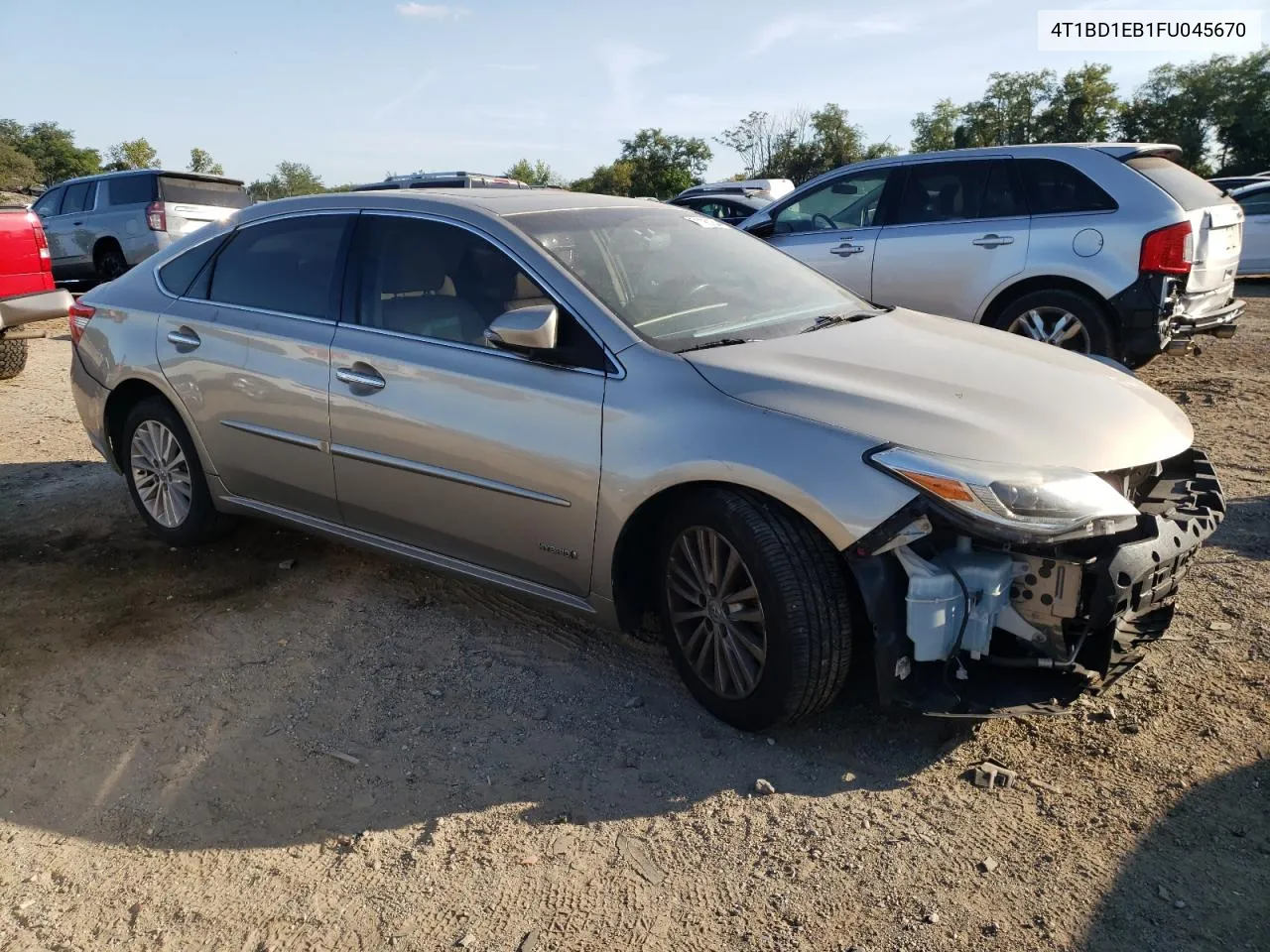 2015 Toyota Avalon Hybrid VIN: 4T1BD1EB1FU045670 Lot: 71190184