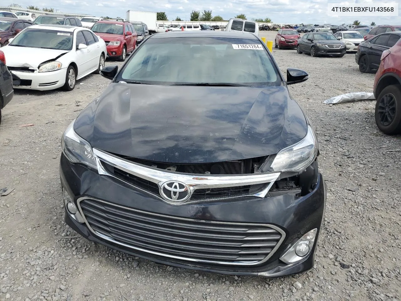 2015 Toyota Avalon Xle VIN: 4T1BK1EBXFU143568 Lot: 71651284