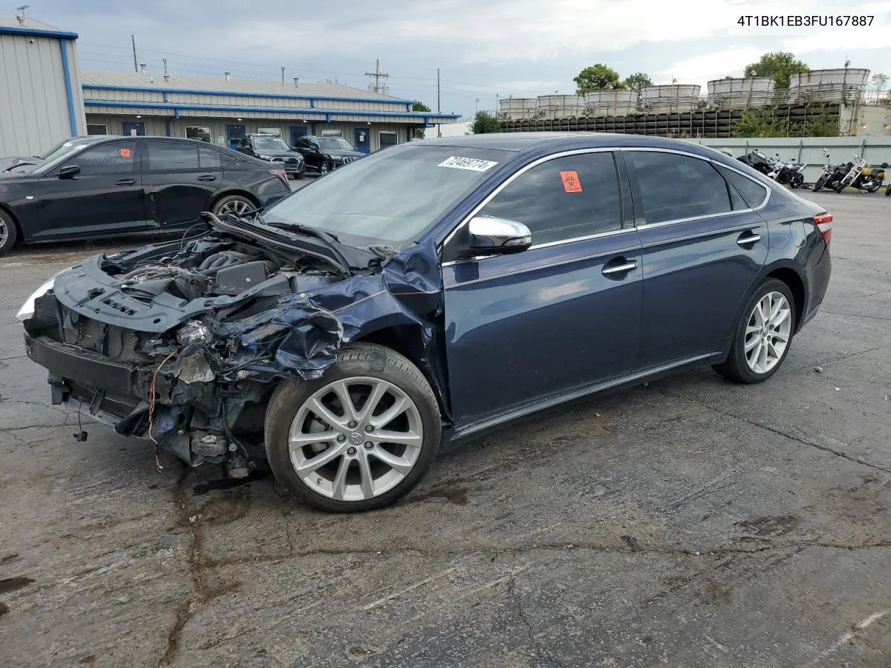 2015 Toyota Avalon Xle VIN: 4T1BK1EB3FU167887 Lot: 72469774