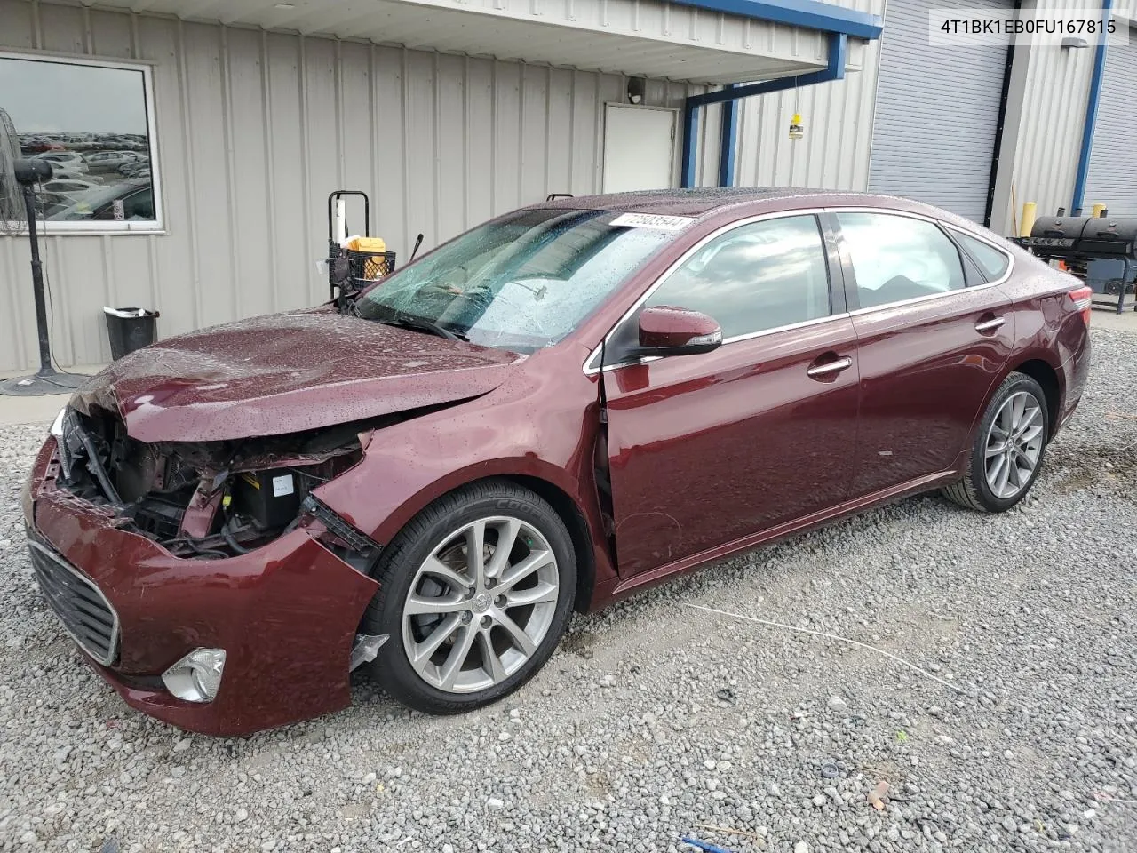 2015 Toyota Avalon Xle VIN: 4T1BK1EB0FU167815 Lot: 72503544