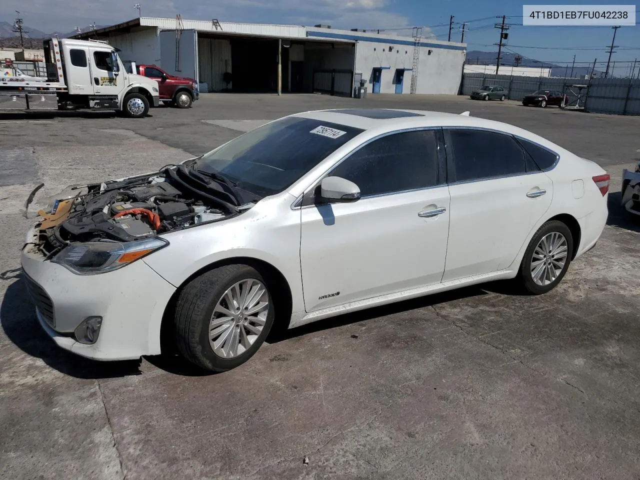 2015 Toyota Avalon Hybrid VIN: 4T1BD1EB7FU042238 Lot: 72957114