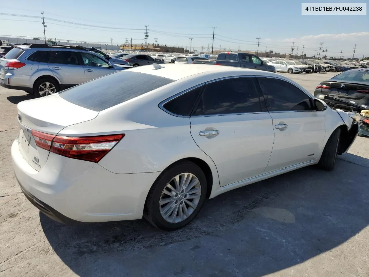 2015 Toyota Avalon Hybrid VIN: 4T1BD1EB7FU042238 Lot: 72957114