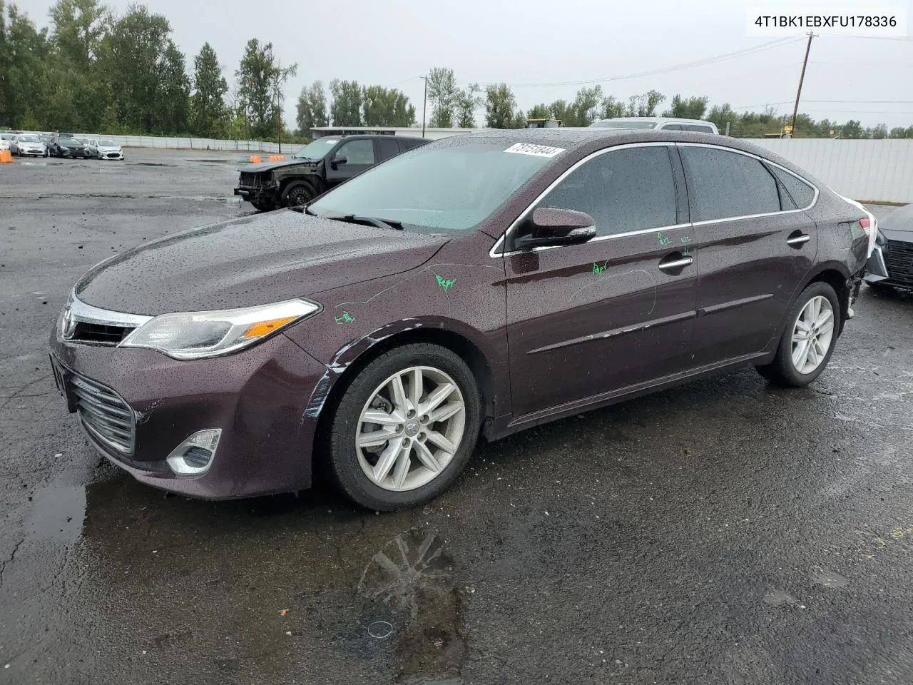 2015 Toyota Avalon Xle VIN: 4T1BK1EBXFU178336 Lot: 73151844