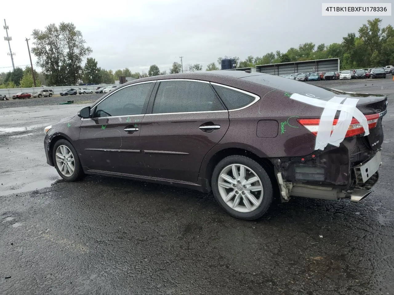 2015 Toyota Avalon Xle VIN: 4T1BK1EBXFU178336 Lot: 73151844