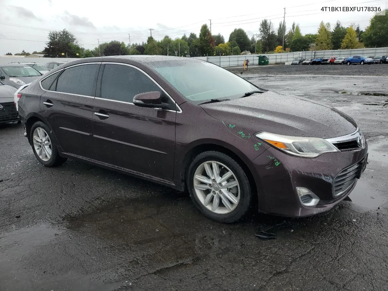 2015 Toyota Avalon Xle VIN: 4T1BK1EBXFU178336 Lot: 73151844