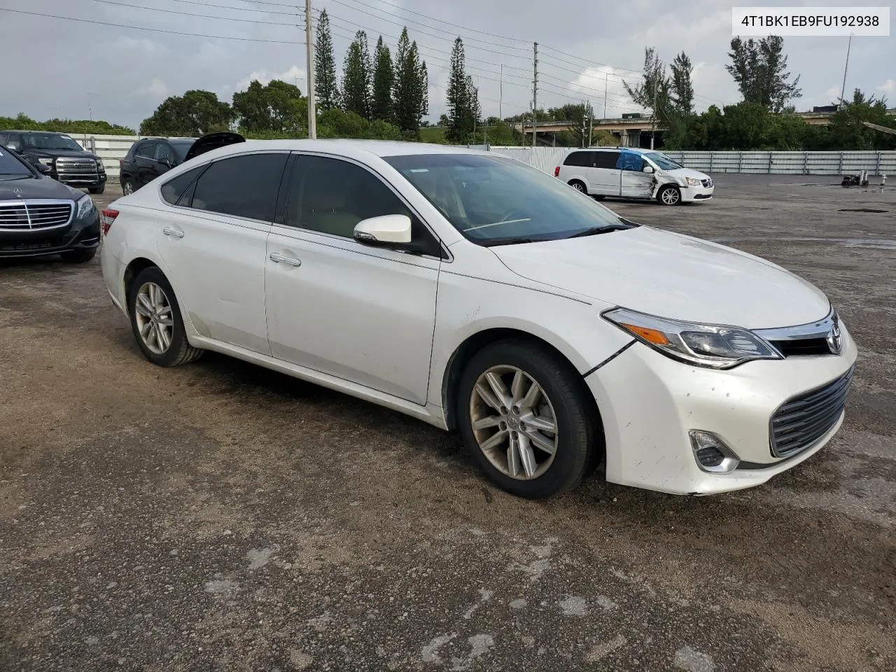 2015 Toyota Avalon Xle VIN: 4T1BK1EB9FU192938 Lot: 73341404