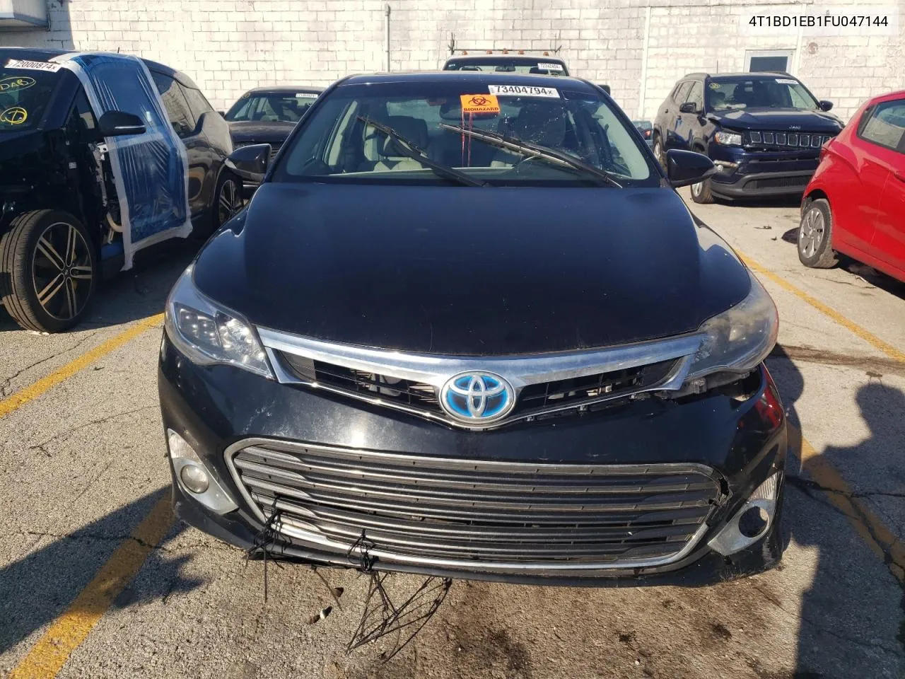 2015 Toyota Avalon Hybrid VIN: 4T1BD1EB1FU047144 Lot: 73404794