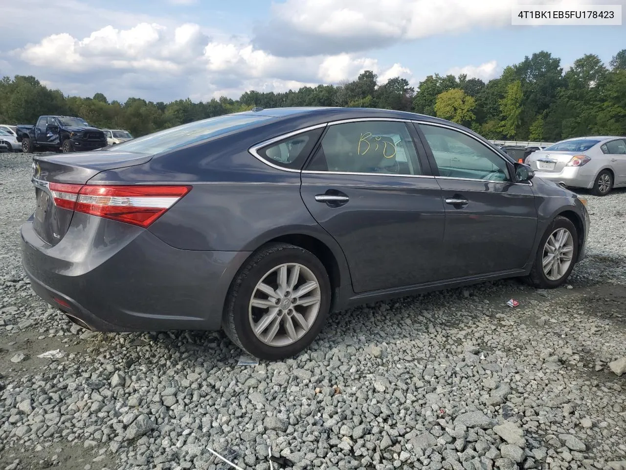 2015 Toyota Avalon Xle VIN: 4T1BK1EB5FU178423 Lot: 73795304