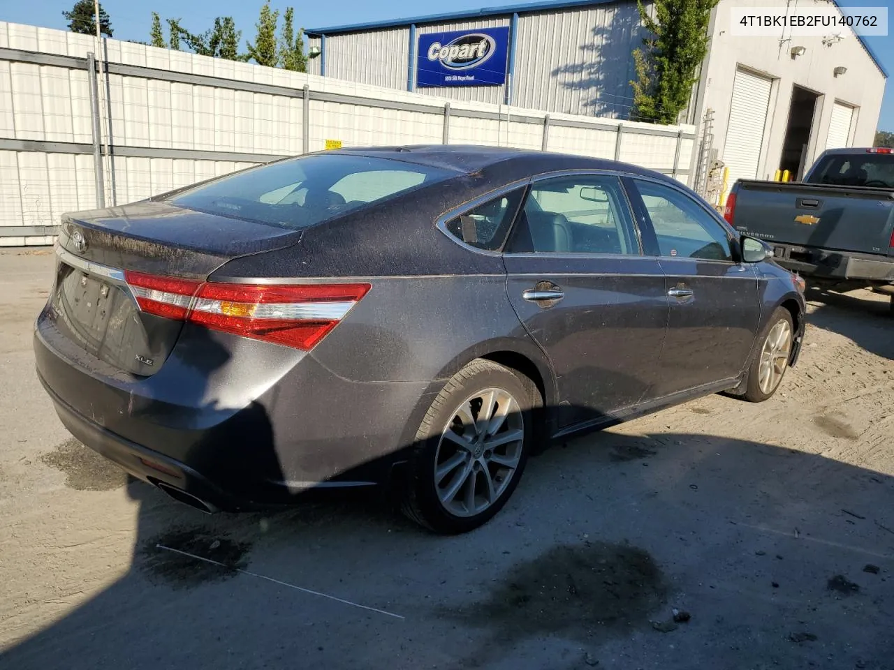 2015 Toyota Avalon Xle VIN: 4T1BK1EB2FU140762 Lot: 73870294