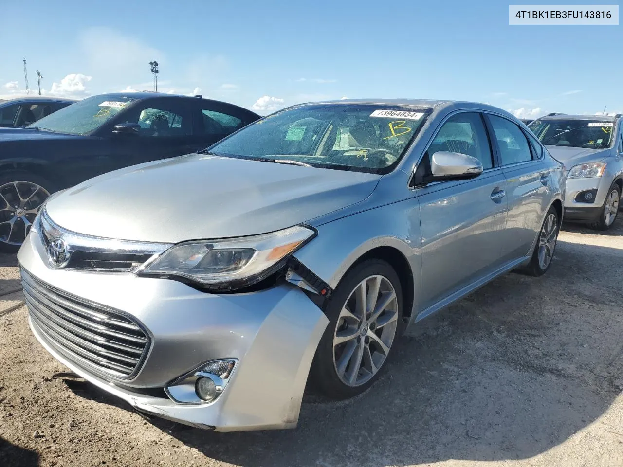 2015 Toyota Avalon Xle VIN: 4T1BK1EB3FU143816 Lot: 73964834