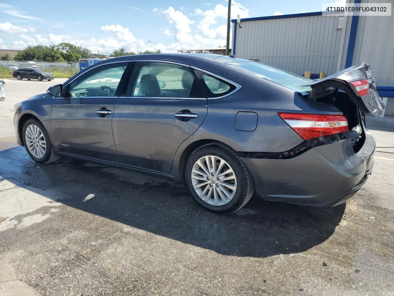 4T1BD1EB9FU043102 2015 Toyota Avalon Hybrid