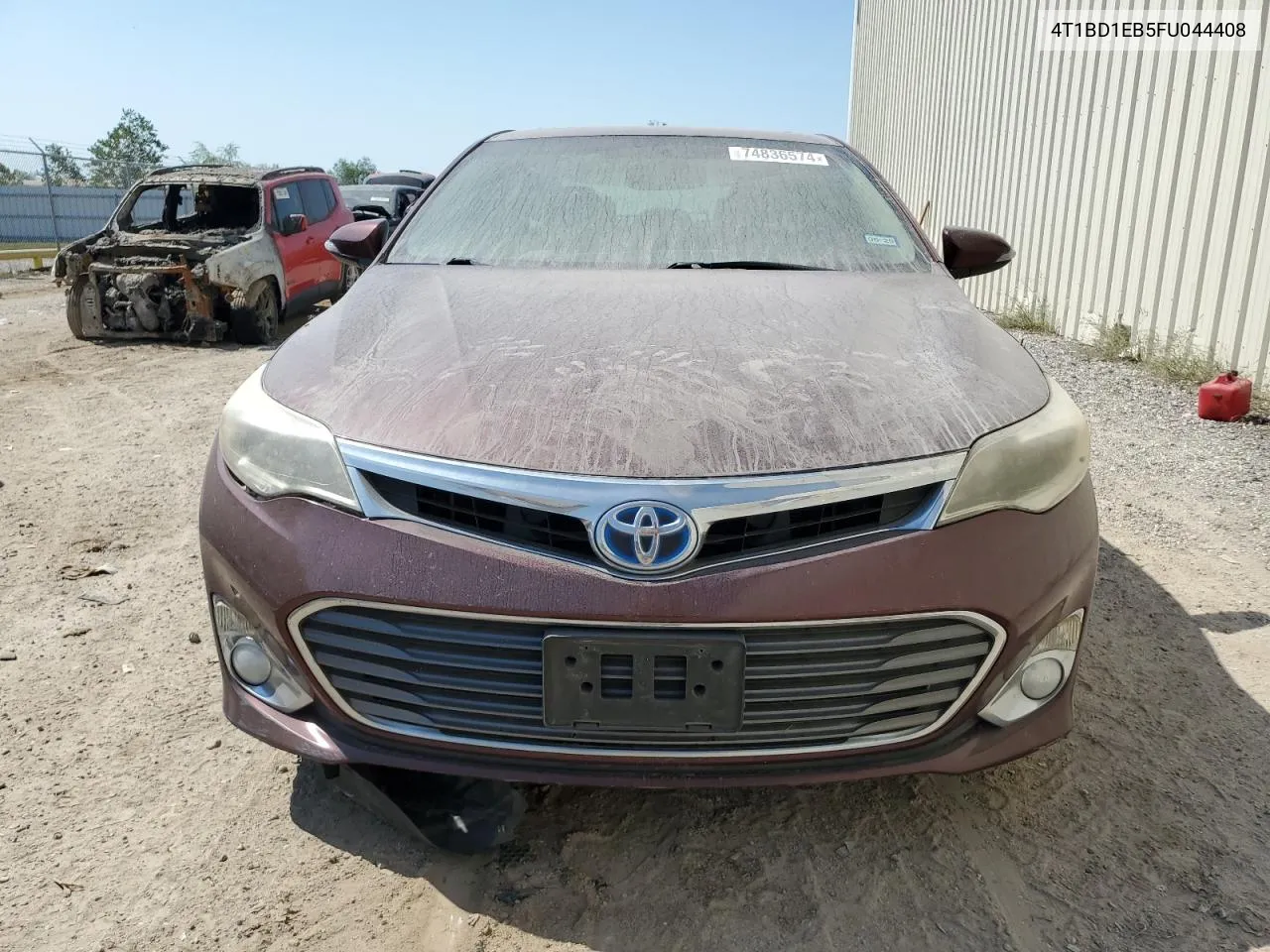 2015 Toyota Avalon Hybrid VIN: 4T1BD1EB5FU044408 Lot: 74836574