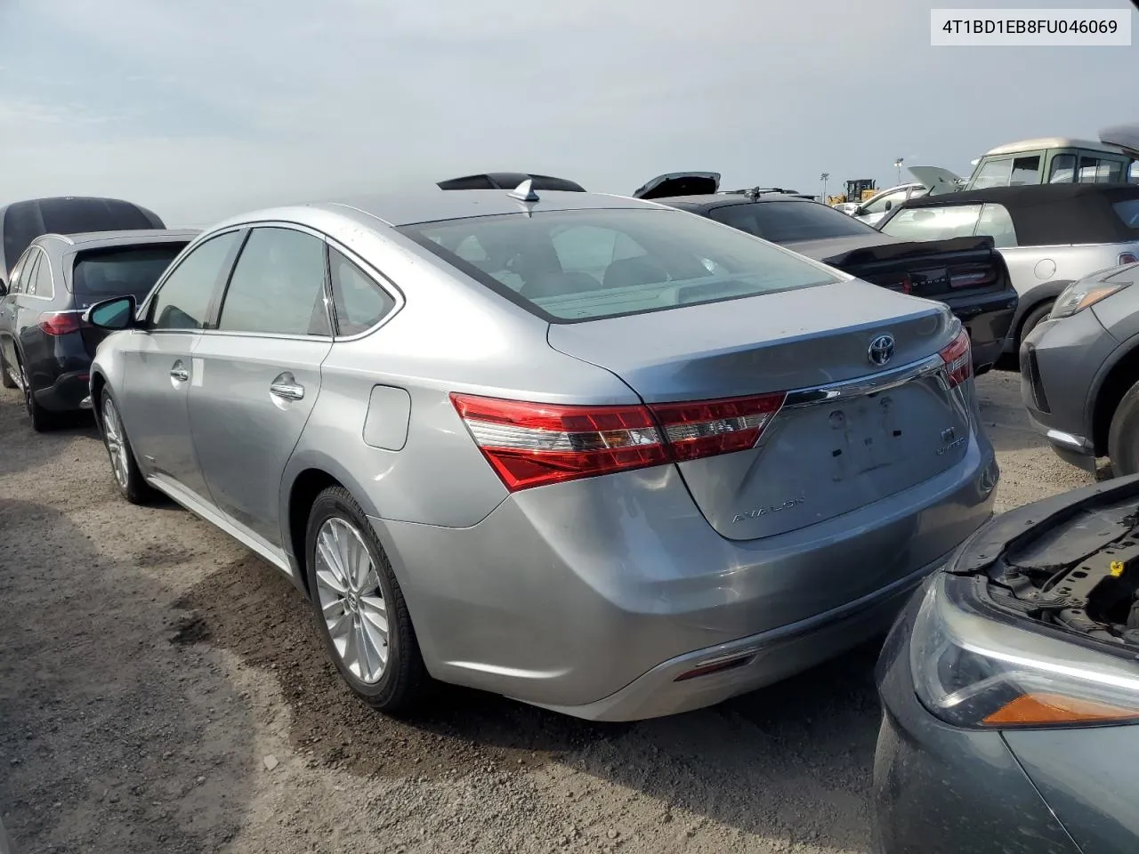 2015 Toyota Avalon Hybrid VIN: 4T1BD1EB8FU046069 Lot: 75110634