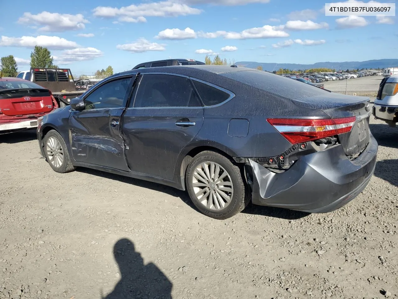 2015 Toyota Avalon Hybrid VIN: 4T1BD1EB7FU036097 Lot: 75692444