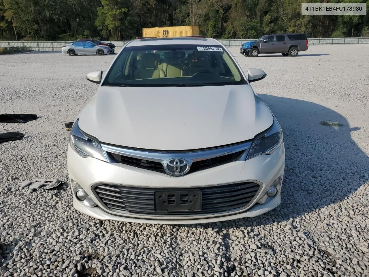 2015 Toyota Avalon Xle VIN: 4T1BK1EB4FU178980 Lot: 75698274