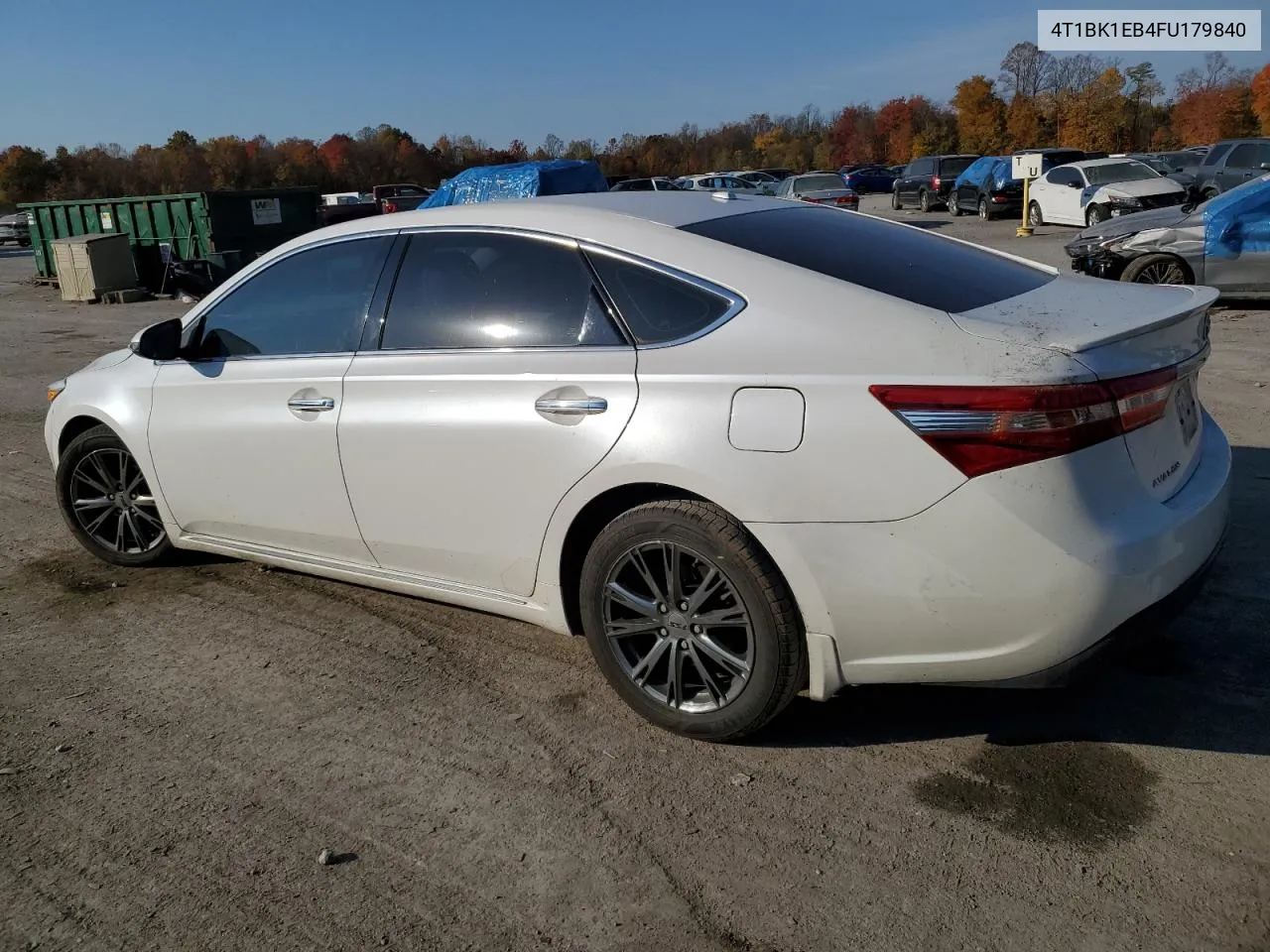 2015 Toyota Avalon Xle VIN: 4T1BK1EB4FU179840 Lot: 76991054