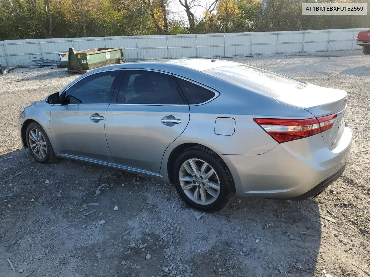 2015 Toyota Avalon Xle VIN: 4T1BK1EBXFU152559 Lot: 77158454