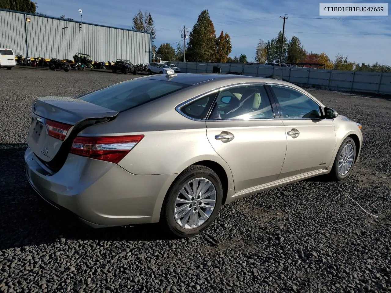 2015 Toyota Avalon Hybrid VIN: 4T1BD1EB1FU047659 Lot: 77812394