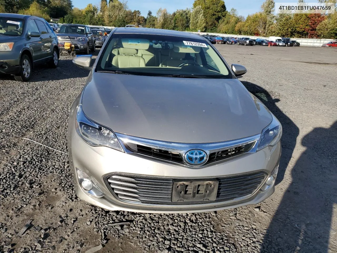 2015 Toyota Avalon Hybrid VIN: 4T1BD1EB1FU047659 Lot: 77812394