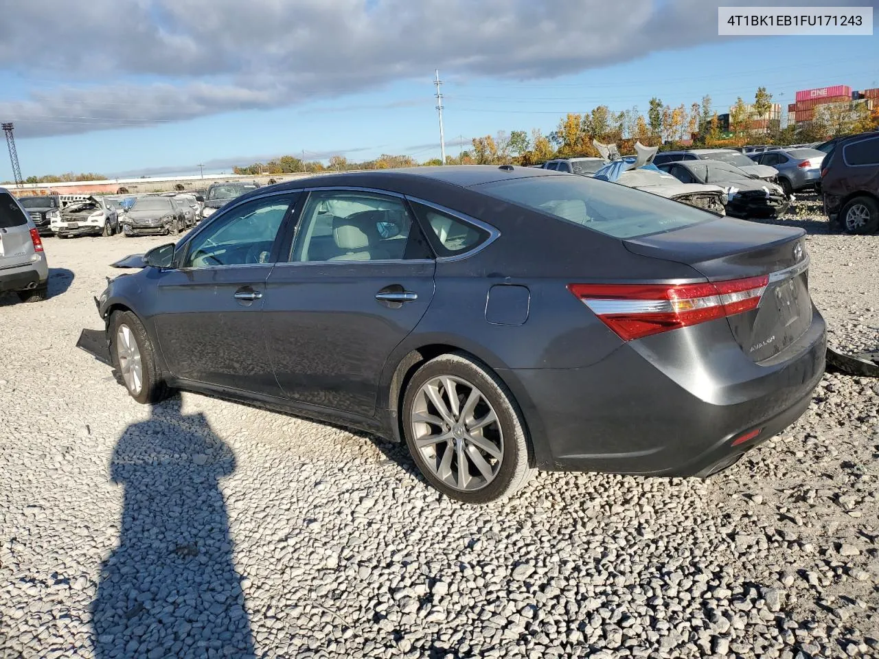 4T1BK1EB1FU171243 2015 Toyota Avalon Xle