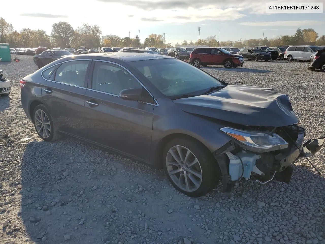 2015 Toyota Avalon Xle VIN: 4T1BK1EB1FU171243 Lot: 77816384