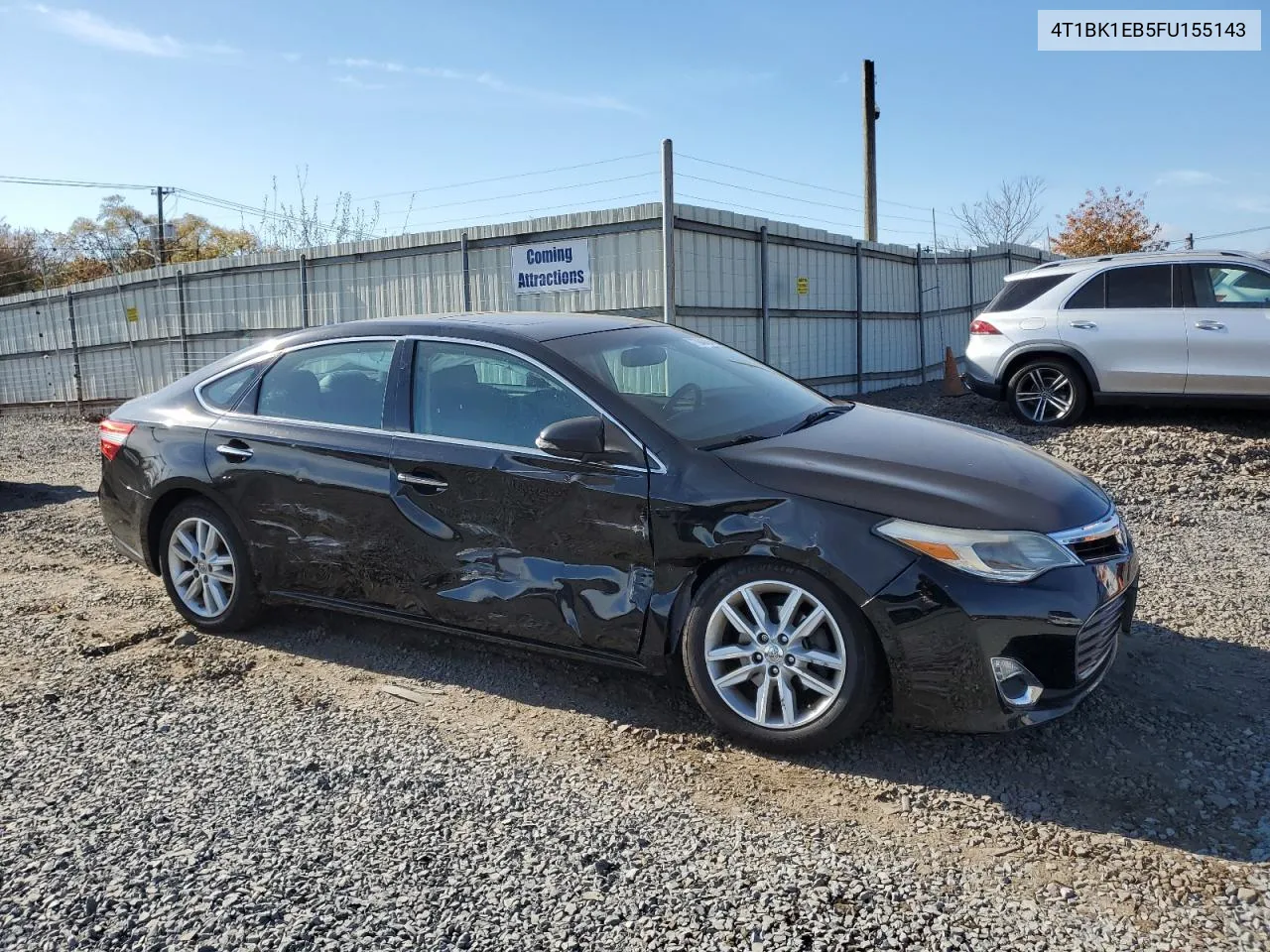 2015 Toyota Avalon Xle VIN: 4T1BK1EB5FU155143 Lot: 77948404