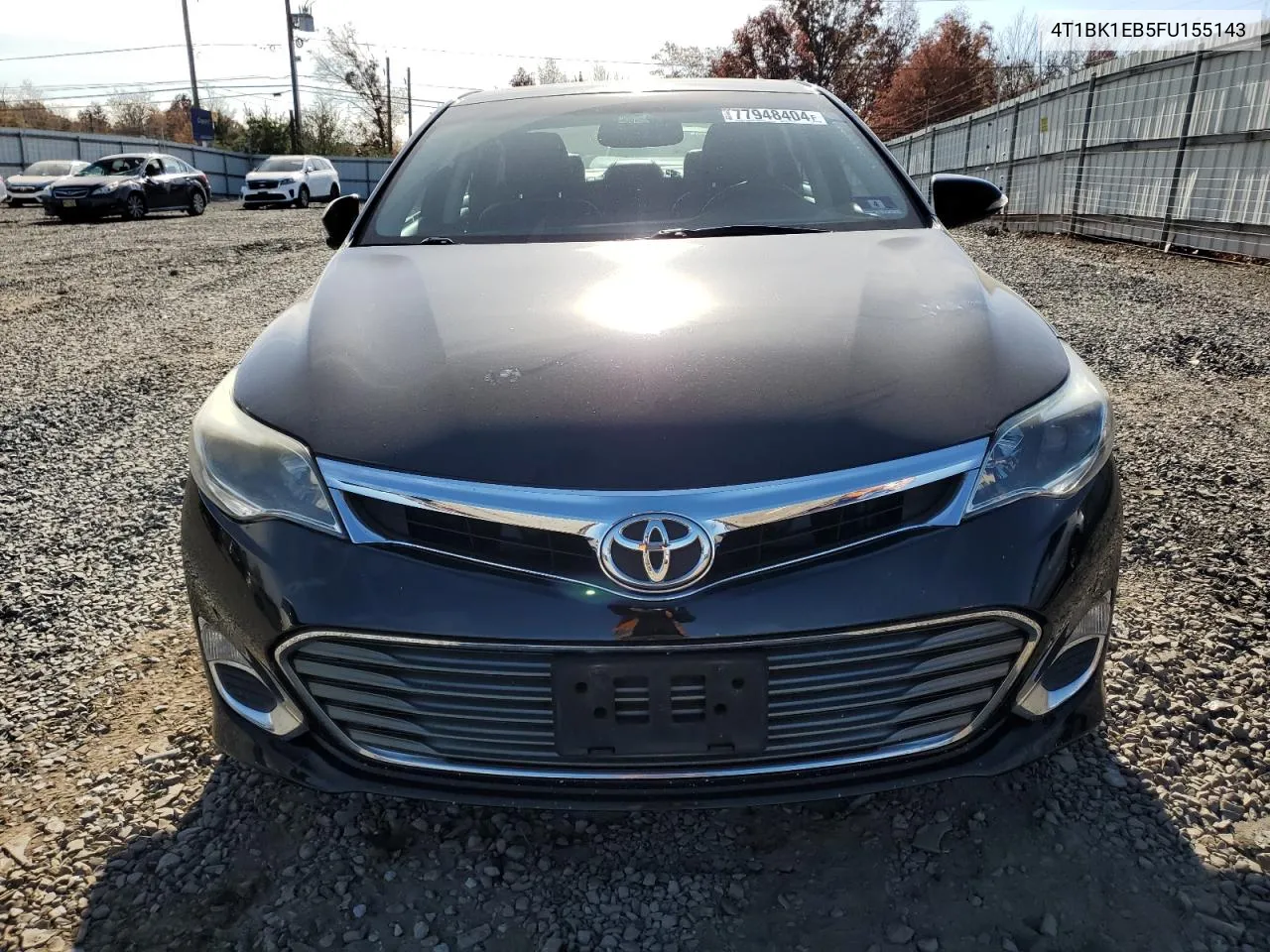 2015 Toyota Avalon Xle VIN: 4T1BK1EB5FU155143 Lot: 77948404